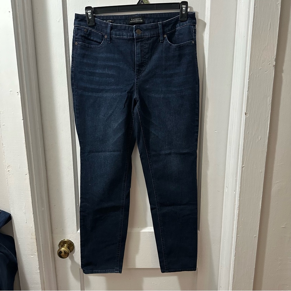 Talbots Blue Slim Fit Jeans Flawless 5 Pocket